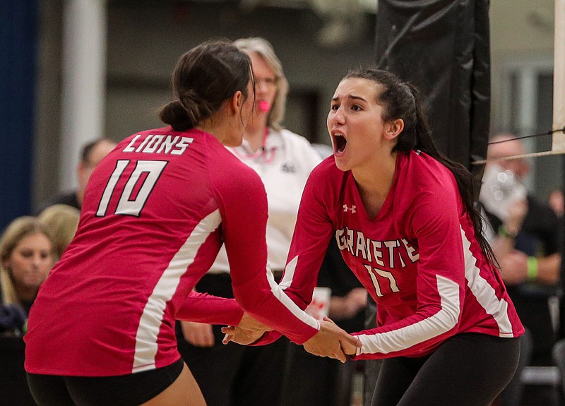 PREP VOLLEYBALL Gravette a winner in first state volleyball tournament
