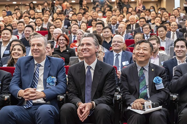 Newsom talks climate in China - Vimarsana News