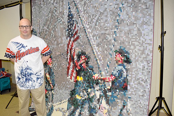 Combat Quilter' speaks to Calico Cut-Ups | The Weekly Vista