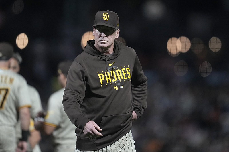 Manager Bob Melvin returns to Oakland now guiding the San Diego Padres