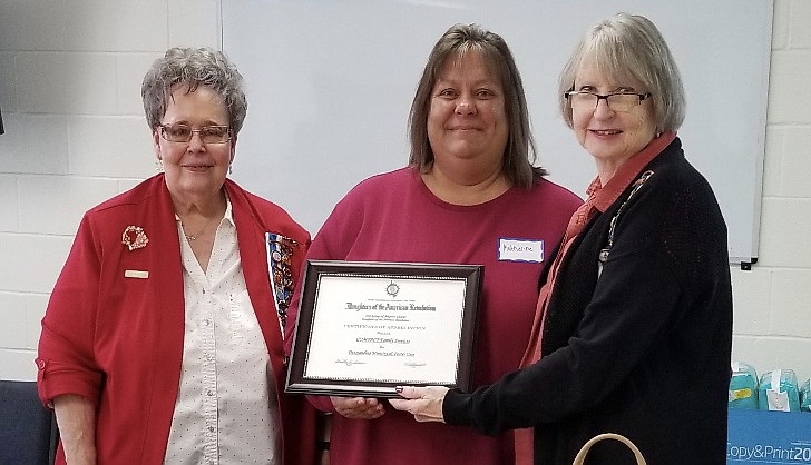 NSDAR chapter recognizes Hillcrest for work in community | Hot Springs ...