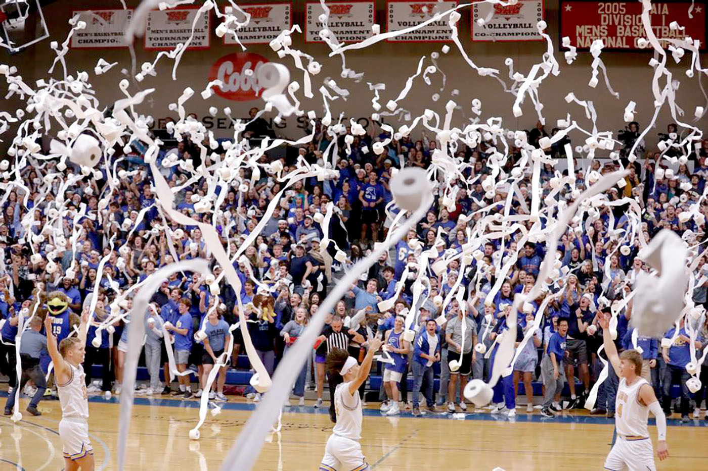 Toilet paper flies as JBU rolls Siloam Springs HeraldLeader