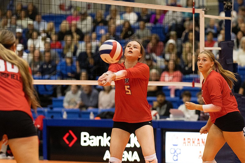 PREP VOLLEYBALL Mansfield celebrates fourth straight title; Greenwood