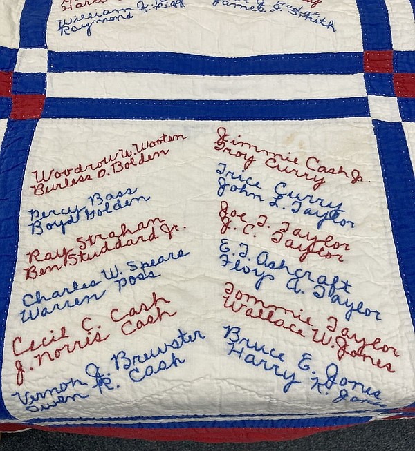 Courthouse in Rison to display WWII Service Men’s Quilt The Arkansas