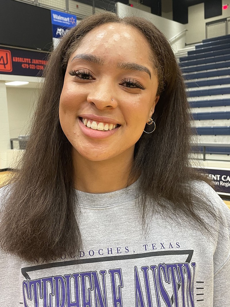 Bentonville West volleyball player Autumn Jordan signed a national letter of intent with Stephen F. Austin.