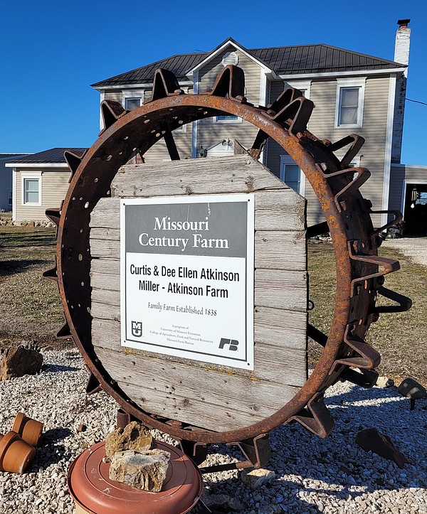COLE COUNTY HISTORY Missouri Century Farm established by Miller County