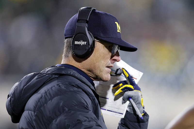 Michigan’s Harbaugh banned from final 3 regularseason games Hot