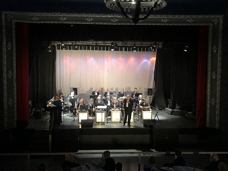 Submitted photo: 
Kapital Kicks performs at the Brick District Playhouse Saturday, Nov. 11, 2023. The group performed jazz, swing, ballads and more.