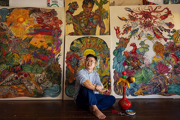 His dreamy art is like nothing you've seen before — and explores identity in LA - Vimarsana News