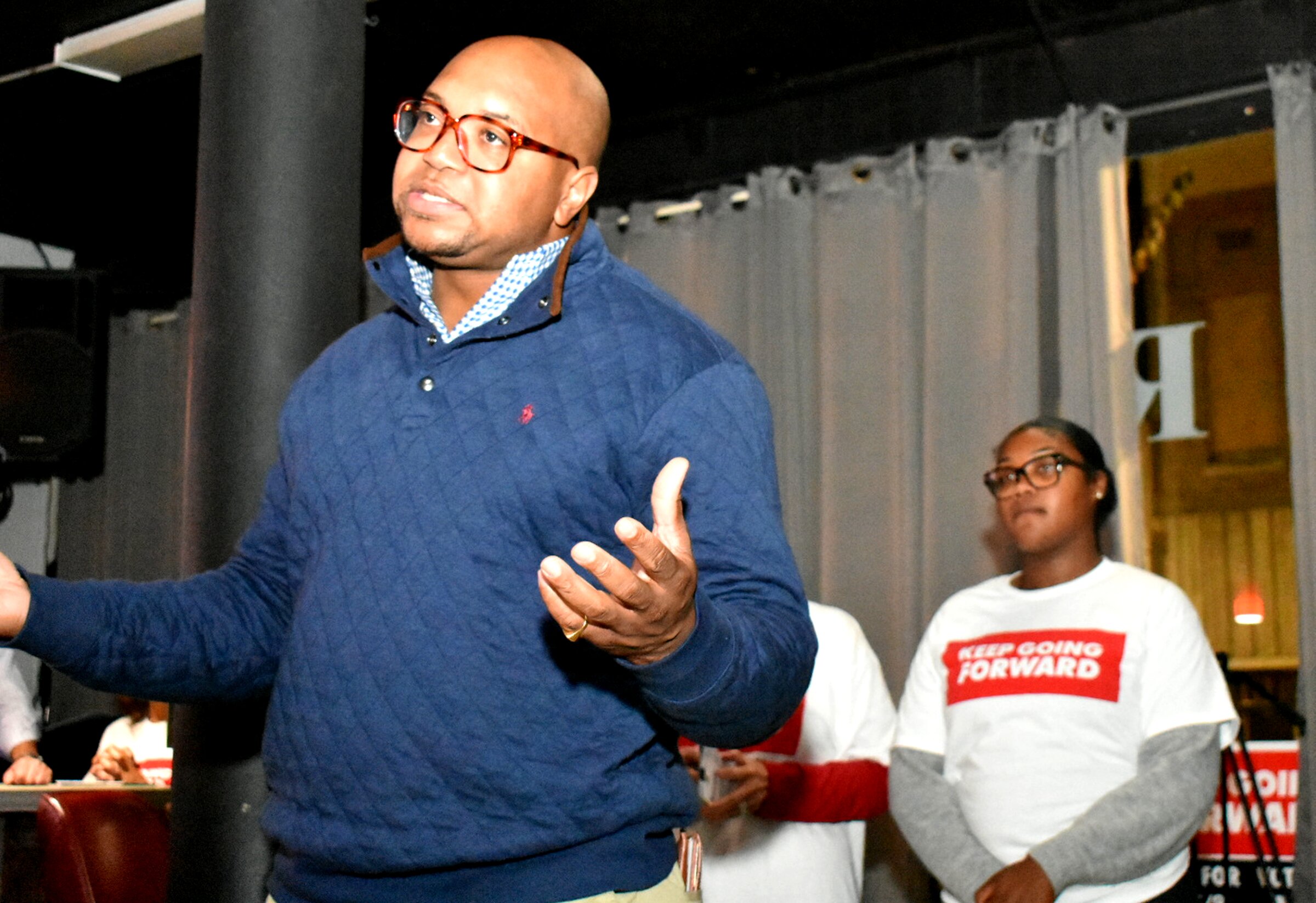 Watley discusses tax defeats
