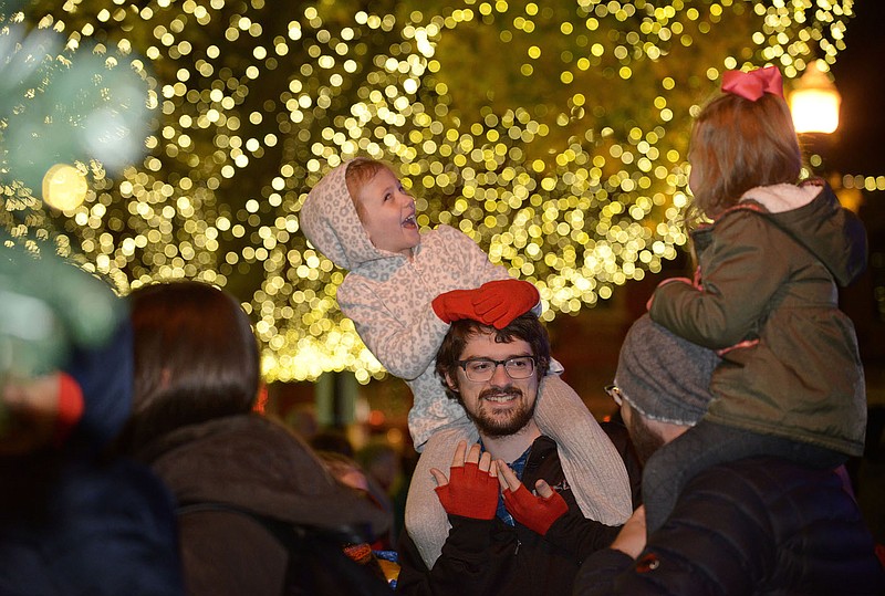 Fayetteville, Bentonville Light Up For The Holidays | The Arkansas ...