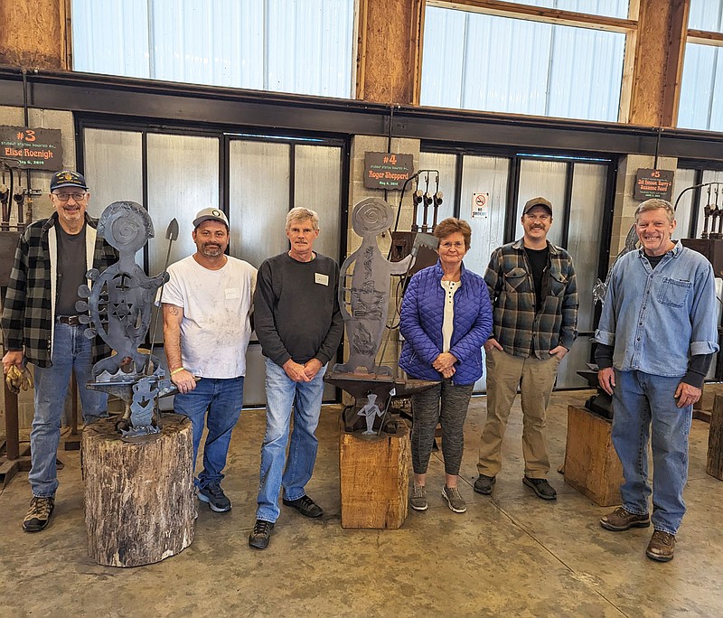 In appreciation for veterans service to our country, the Eureka Springs School of the Arts hosted a full day of free workshops for U.S. military veterans. Veterans had the opportunity to participate in a workshop of their choice in one of ESSAs studios. Workshops offered were: Making A Small Box with instructor Ray Taylor in the Windgate Wood Studio, Metal Sculpture with instructor Bobby Babcock in the Windgate Iron Studio, Intro the Small Metals with instructor Mary Lou Christie in the Small Metals Studio, Drawing with Pen and Ink with instructor James White in the 2D Studio, and Pen Turning with instructor Darla Gray-Winter in the lathe room of the Windgate Wood Studio. The event, made possible through donations to the Jim McCoy Veterans Fund, was sponsored by Cox Communications, Sun Fest Market, Island Airco, Sabina and Jack Miller, CS Bank and Elks USA. Sun Fest Market provided a complimentary lunch for attendees. For more information on the Jim McCoy Veterans Fund and Eureka Springs School of the Arts, please visit essa-at.org.

(Courtesy Photos)