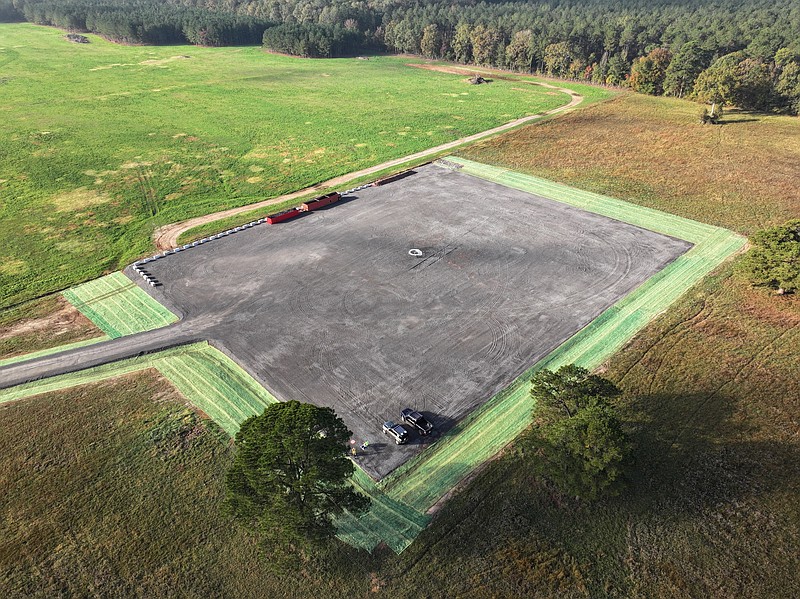 undisclosed lithium drilling site in Columbia County (Photo Contributed by Exxon Mobil)