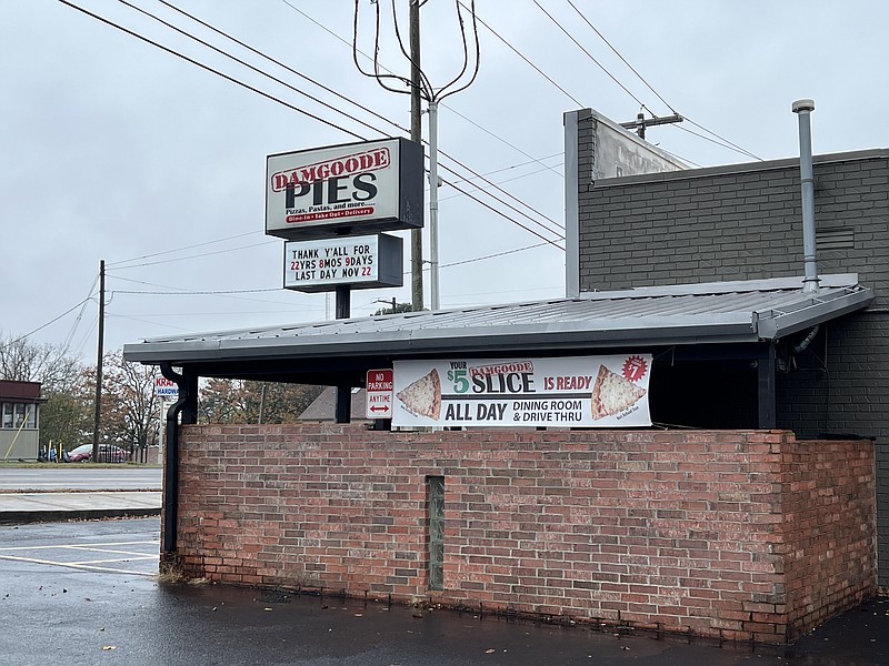 Wednesday was the last day of business for Damgoode Pies' second, and last remaining, restaurant on Cantrell Road in Little Rock's Pulaski Heights.

(Arkansas Democrat-Gazette/Eric E. Harrison)