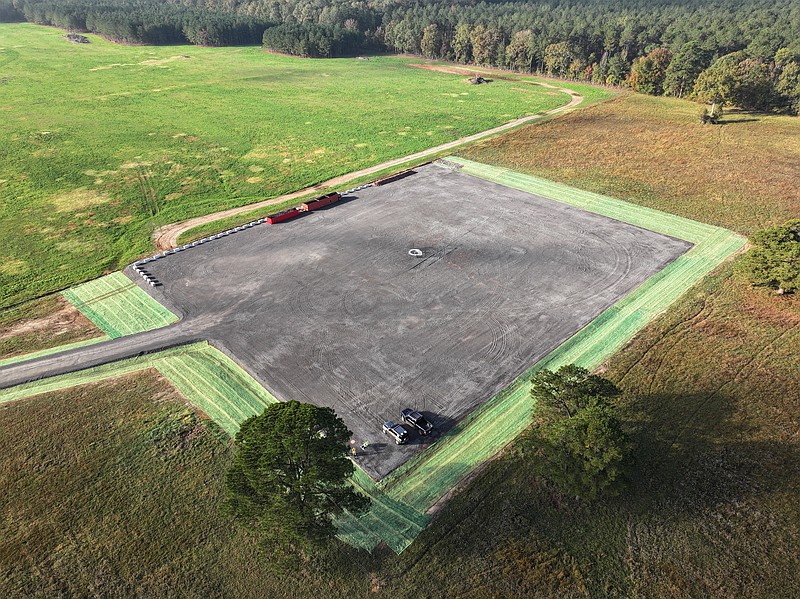 An undisclosed lithium drill site in Columbia County. (Contributed)