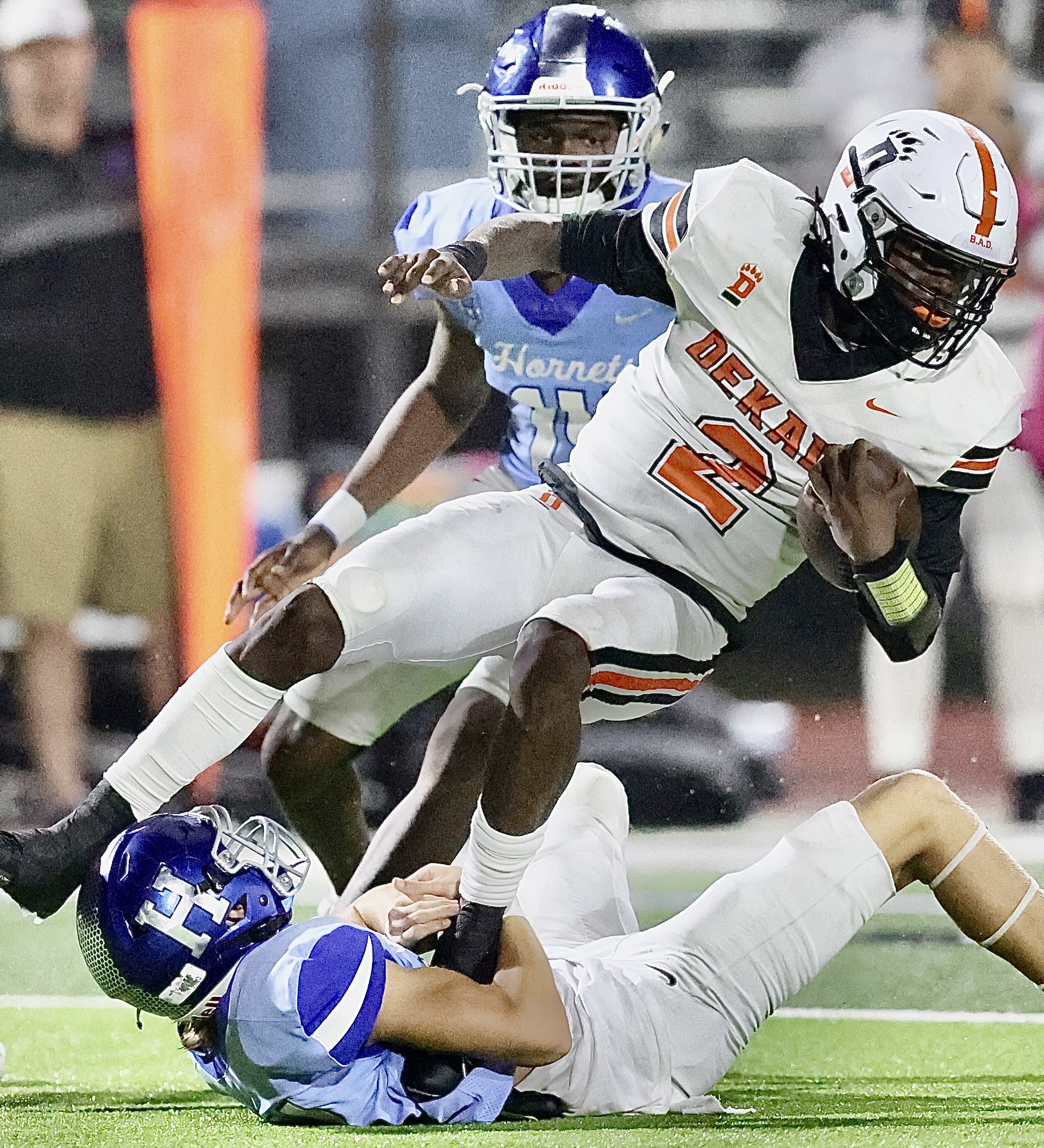 Prep Football Hooks earns seven superlatives on 103A alldistrict