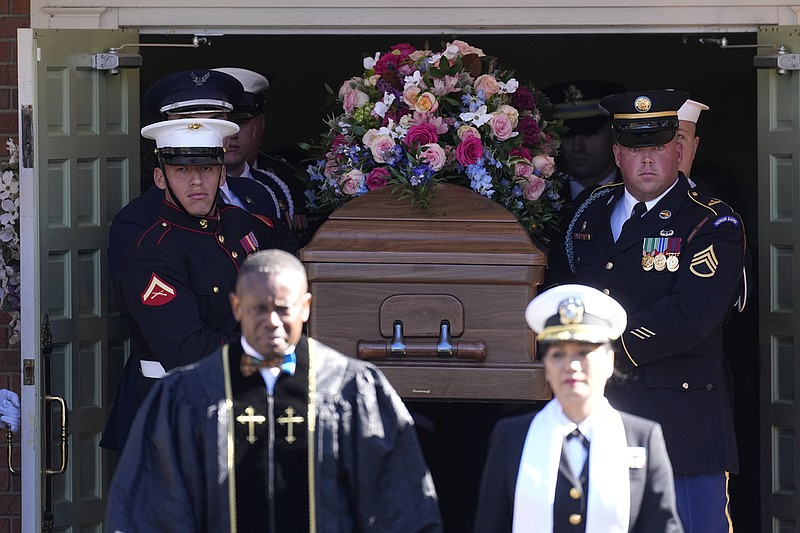 Rosalynn Carter is eulogized before family and friends as husband Jimmy ...