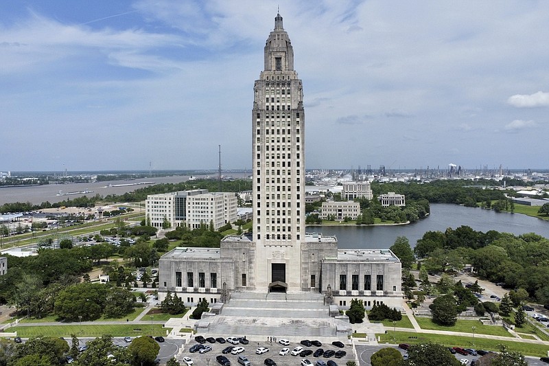 The Louisiana state Capitol is seen April 4, 2023, in Baton Rouge. Louisiana lawmakers now have until the end of January 2024 to draw and pass new congressional boundaries to replace a current map that a federal judge said violates the Voting Rights Act by diluting the power of the states Black voters. Baton Rouge-based U.S. District Judge Shelly Dick issued a two-week extension Thursday afternoon, Nov. 30, giving lawmakers extra time to construct a congressional map. (AP Photo/Stephen Smith, File)