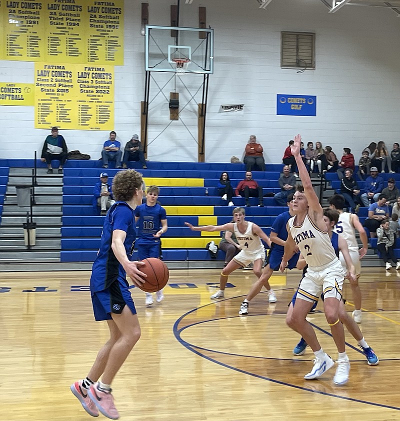 South Callaway boys basketball loses final conference meeting against ...