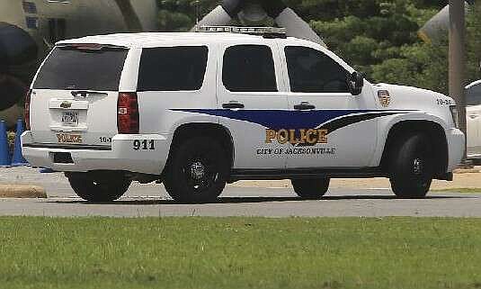 FILE — A Jacksonville police vehicle is shown in this 2014 file photo.