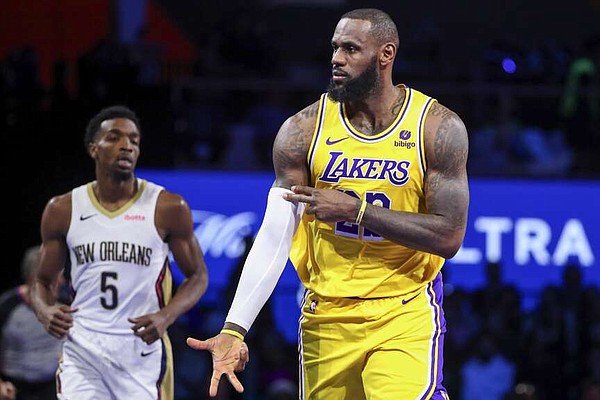 LeBron James Scores 30 Points; Lakers Rout Pelicans ,133-89, To Reach ...