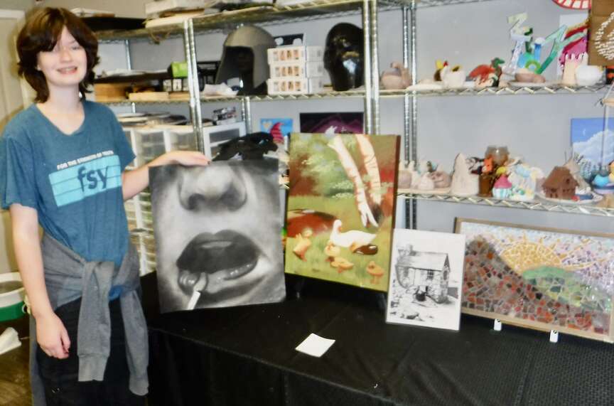 Henzies hosted art show on Saturday | Westside Eagle Observer