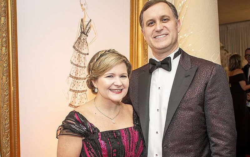 Tiffany and Daniel Robinson, Miracle Ball chairmen. (Arkansas Democrat-Gazette/Cary Jenkins)