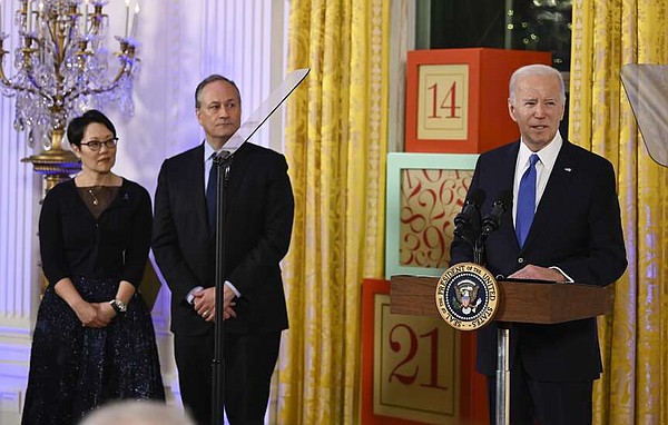 White House hosts Hanukkah reception | The Arkansas Democrat-Gazette - Vimarsana News
