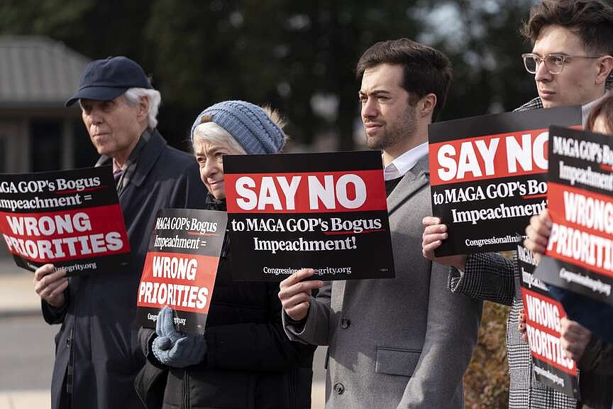 House votes 221-212 to start Biden impeachment inquiry | The Arkansas ...