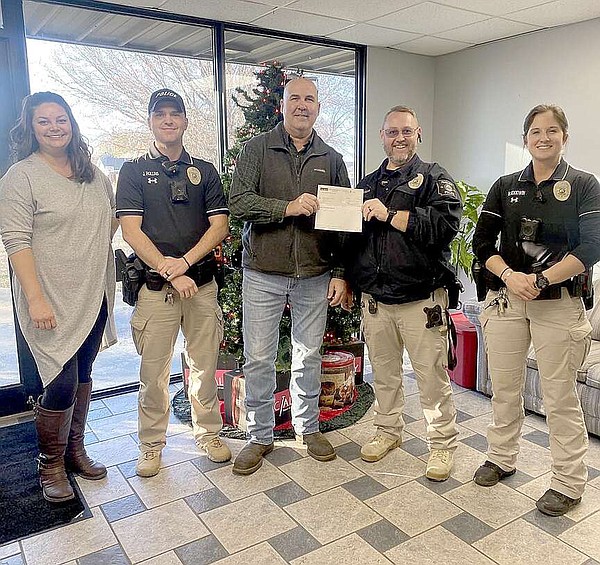 Shop With A Cop Donation | Washington County Enterprise-Leader