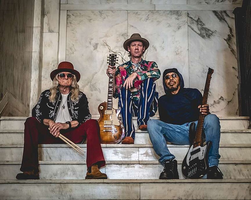The Chad Marshall Band of Hot Springs will represent the Ozark Blues Society at the International Blues Challenge in Memphis, Tenn., Jan. 16-20. Local audiences are invited to check out the band at OBS' annual Bound for Beale concert fundraiser starting at 6 p.m. Jan. 7 at George's Majestic Lounge in Fayetteville. Tickets are $25-$80. (Courtesy Photo)