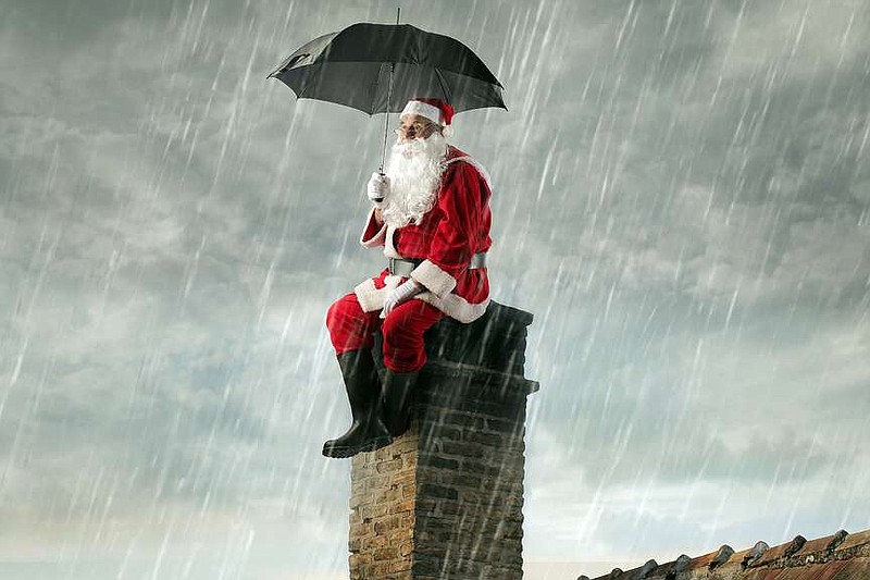 Up to 2 inches of rain forecast through early Christmas morning in