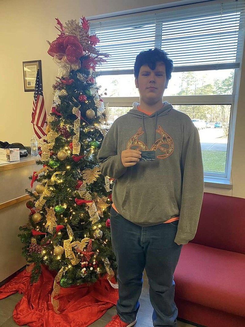 Courtesy photo
Congratulations to students Lawson Beale who won a $25 gift card in the weekly attendance drawings.