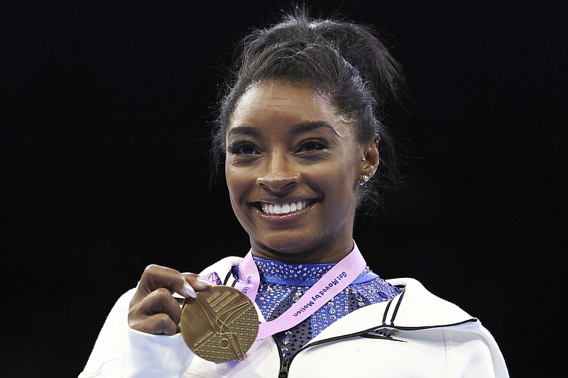 Gymnastics star Simone Biles named AP Female Athlete of the Year a ...