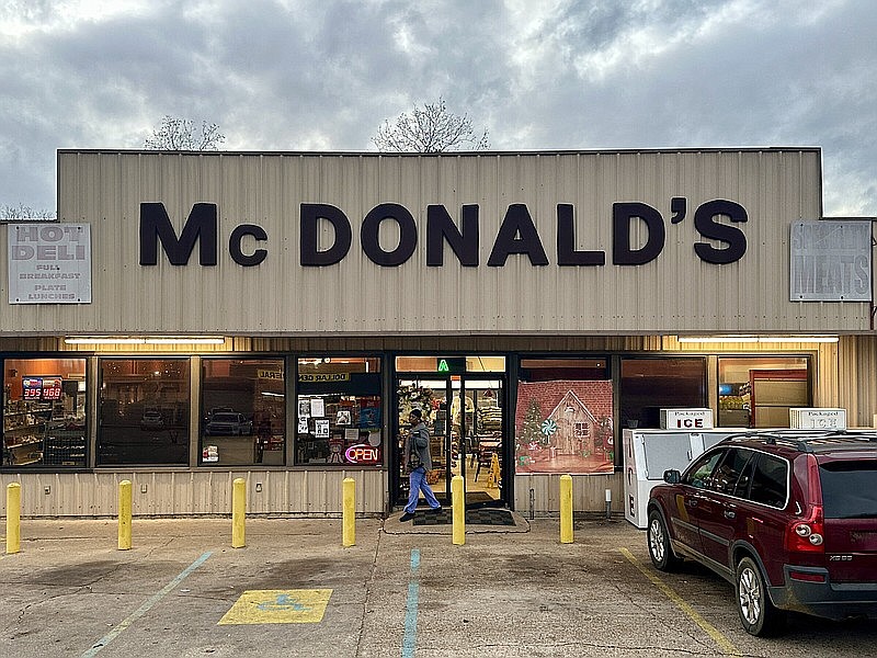 Near the Louisiana line, Arkansas' nonMcDonald's McDonald's Camden News