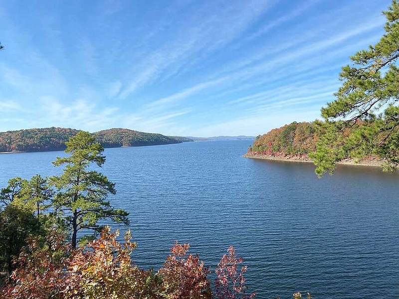 Stunning vistas like this view of Lake Ouachita at the Point 50 overlook on the Caddo Bend Trail are expected as part of the guided First Day Hikes Lake Ouachita State Park will host on Jan. 1. The guided hikes will range from 1 to 4 miles. (Submitted photo courtesy of Lake Ouachita State Park Interpreter Emily Stubblefield)