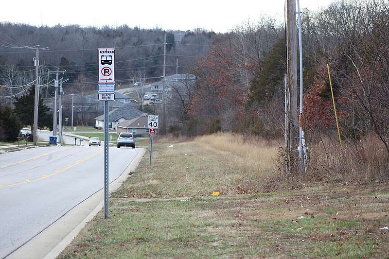 Alexa Pfeiffer/News Tribune
The Public Works Department wants to finish a 20-year idea to expand the Jefferson City greenway trail system with sidewalks along South Country Club Drive.