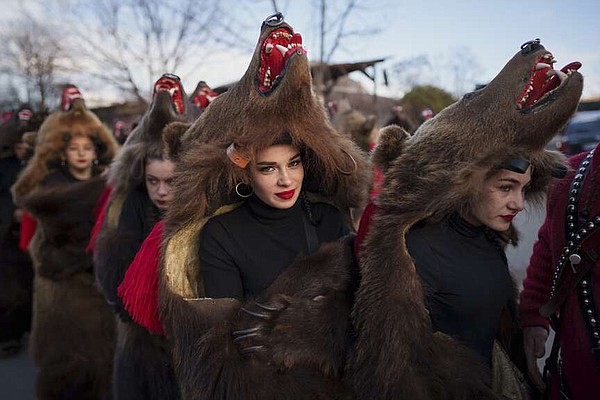 Hundreds gather in Romania for 'dancing bear festival' | Jefferson City News Tribune - Vimarsana News