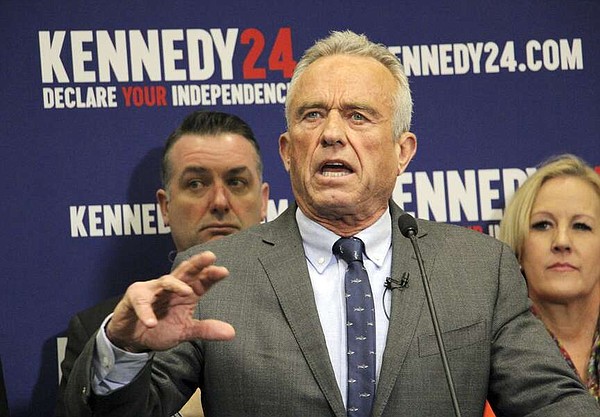 Robert F. Kennedy Jr. files as presidential candidate in Utah | Jefferson City News Tribune - Vimarsana News