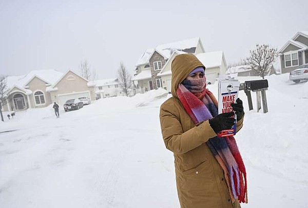 Freezing temps threaten Iowa caucus turnout | The Arkansas Democrat-Gazette - Vimarsana News