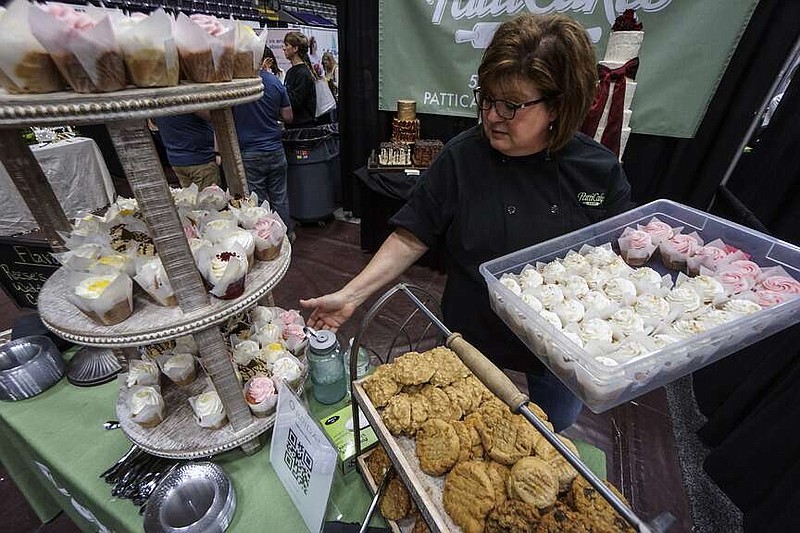 Patti Stobaugh, owner of PattiCakes Bakery, says she doesn't know when she'll reopen her Conway establishments following a Monday-night fire at the Front Street bakery. (Democrat-Gazette file photo)