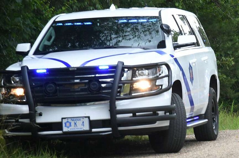 FILE - An Arkansas State Police patrol unit is shown in this 2021 file photo. (Hot Springs Sentinel-Record)