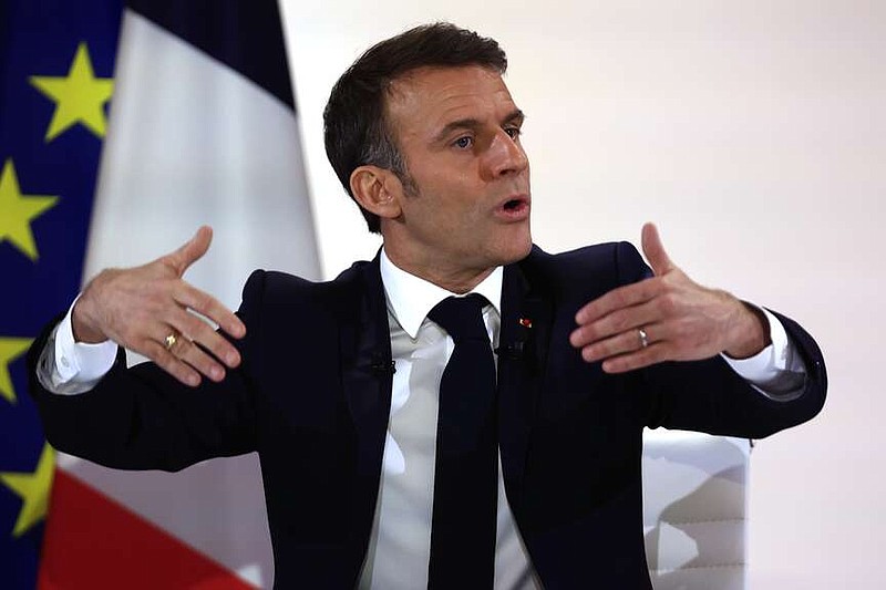 Macron promises stronger France | The Arkansas Democrat-Gazette ...