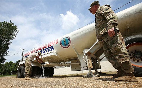 Arkansas National Guard water tanker dispatched to Helena-West Helena | Arkansas Democrat Gazette