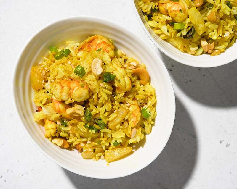 AP
Curried fried rice with shrimp and pineapple