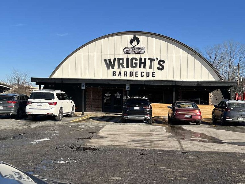 The Little Rock "branch" of Northwest Arkansas-based Wright's BBQ occupies the Quonset hut that once housed the infamous Wine Cellar.

(Arkansas Democrat-Gazette/Eric E. Harrison)