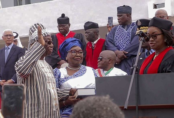 New Liberian president sworn into office | The Arkansas Democrat-Gazette - Vimarsana News