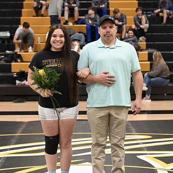 Fulton girls wrestling goes 2-0 against Boonville and Fatima on Senior Night - Vimarsana News
