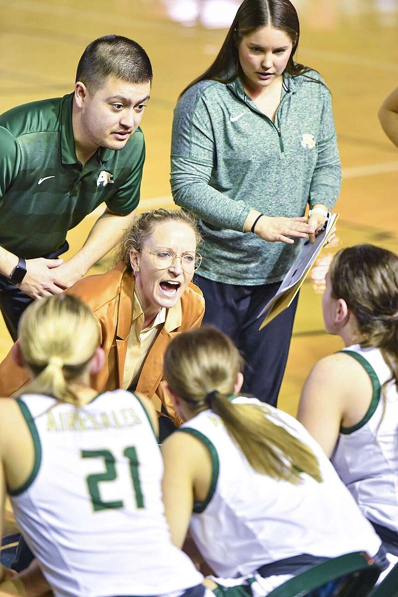 The blueprint Bottoms, young Alma assistants helping to form tight