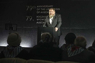 Survivors of Nazi death camp mark 79th anniversary of Auschwitz ...